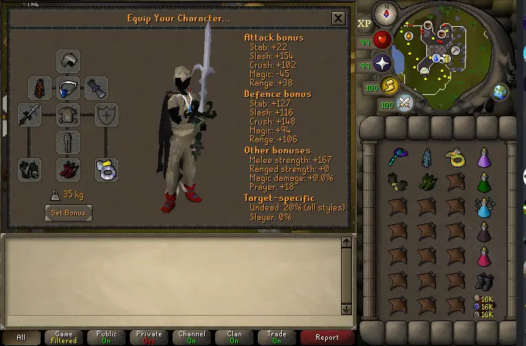 osrs budget gear setup