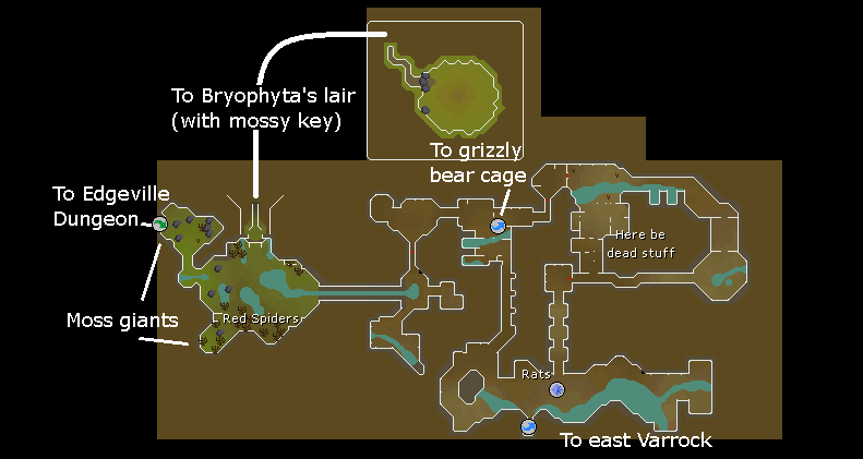 osrs bryophyta lair