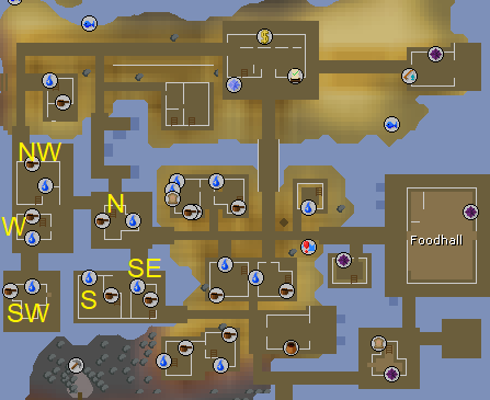 osrs houses assigned by Captain Khaled