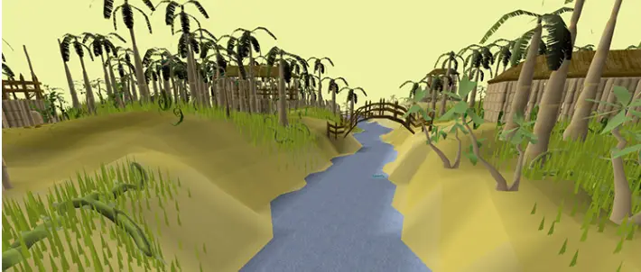 osrs fly fishing in shilo village