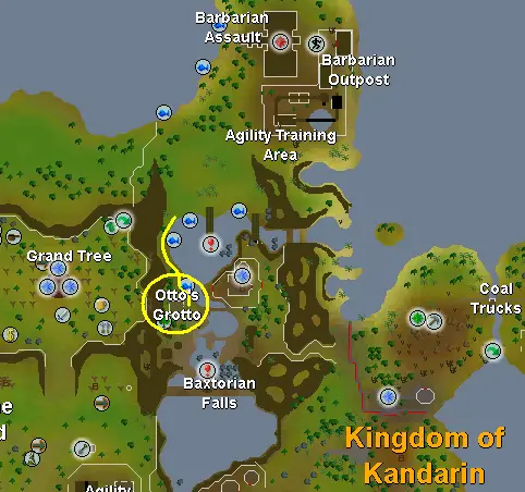osrs where to do barbarian fishing