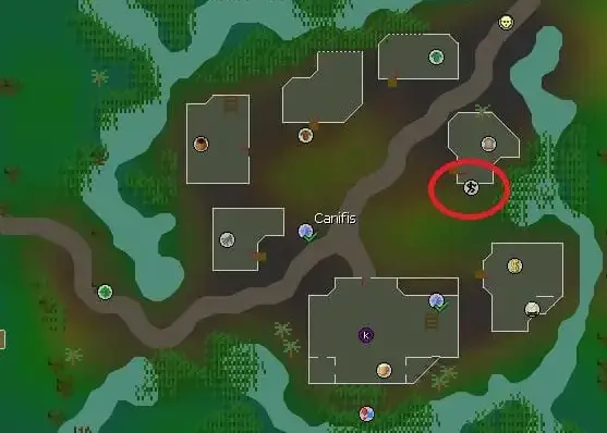 osrs how to get to Canifis agility course