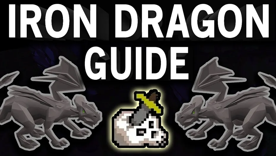 osrs iron dragon guide