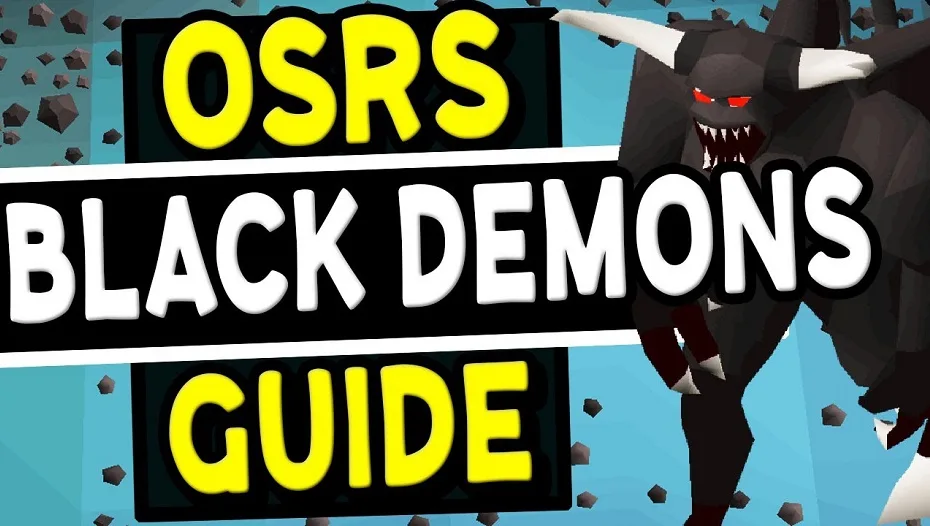 osrs black demon guide