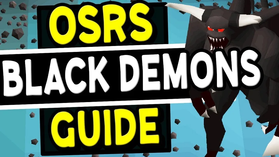 osrs black demon guide