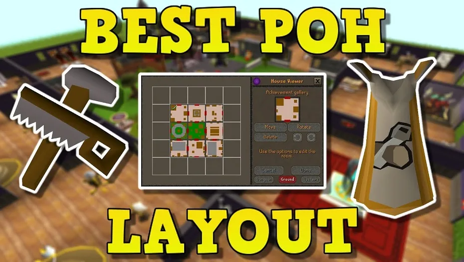osrs best PoH layout