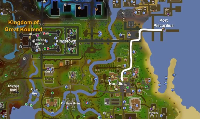 osrs hosidius house how to get there