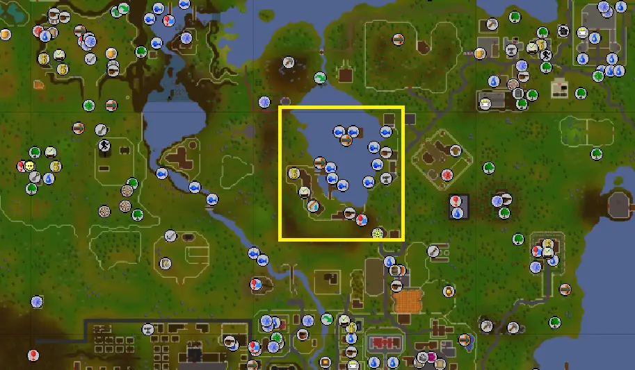 osrs how to get to fishing guild