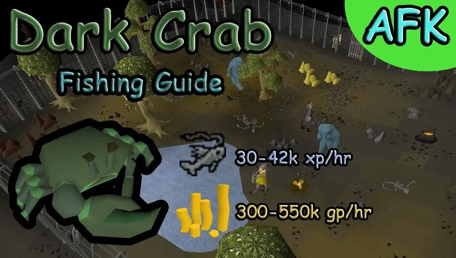osrs Dark Crabs fishing guide
