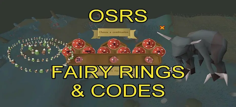Onrecht voorraad Architectuur OSRS Fairy Rings | Codes & Locations