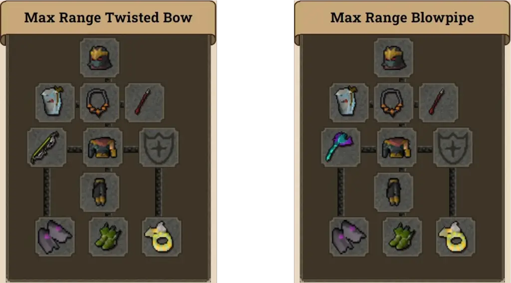 OSRS Range Gear Progression | Ranged Gear Upgrades