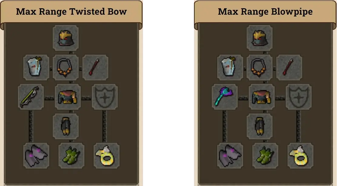 OSRS Range Gear Progression Ranged Gear Upgrades