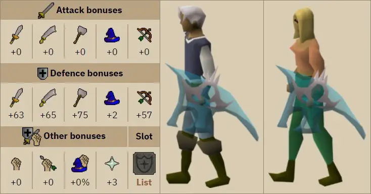 Elysian Spirit Shield stats