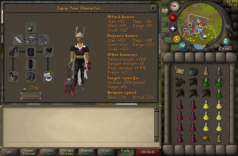 OSRS Calvarion Guide Gear Setup Solo Wildy Boss