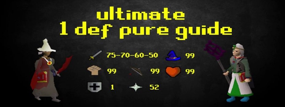 Osrs 1 Def Pure Guide Best Osrs Guides
